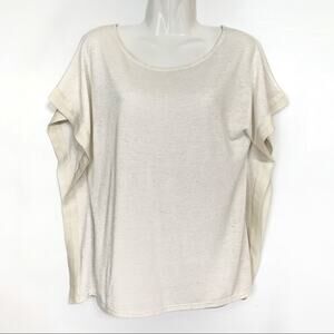 The Limited Loose Flowy Flutter Sleeve Top Small